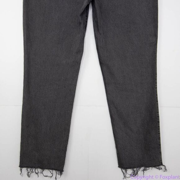 Madewell Perfect Vintage Jean in Cosner Wash: Knee-Rip Edition, women's size 30 - Picture 7 of 14